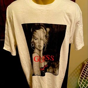 Vtg 90’s Guess Deadstock T-shirt- Claudia Schiffer
